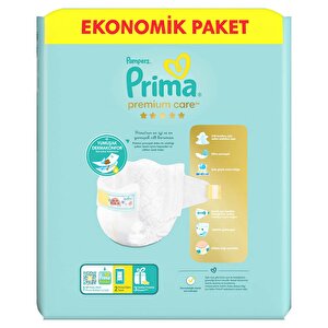 Bebek Bezi Premium Care 1 Beden Yenidoğan Ekonomik Paket 2-5 kg 70 Adet Bebek Bezi Premium Care 1 Beden Yenidoğan Ekonomik Paket 2-5 kg 70 Adet