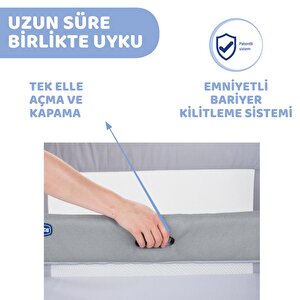 Next2Me Forever Anne Yanı Asansörlü ve Yüksekliği Ayarlanabilir Beşik Moon Grey Next2Me Forever Anne Yanı Asansörlü ve Yüksekliği Ayarlanabilir Beşik Moon Grey