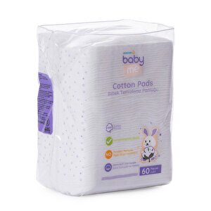 Bebek Temizleme Pamuğu 60 adet