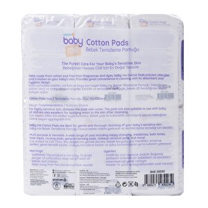 Bebek Temizleme Pamuğu 6x60 adet