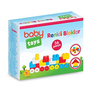 Renkli Bloklar 36 Parça Renkli Bloklar 36 Parça