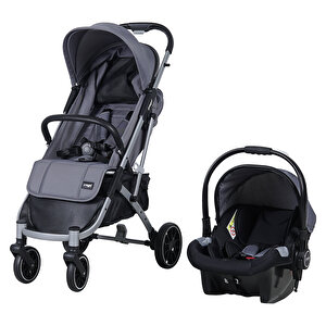 Prego Covi Plus Travel Bebek Arabas, Gri