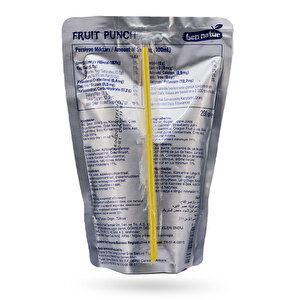 Fruit Punch Elmalı, Çilekli, Muzlu, Ejder Meyveli, Karışık Meyveli İçecek 200 ml