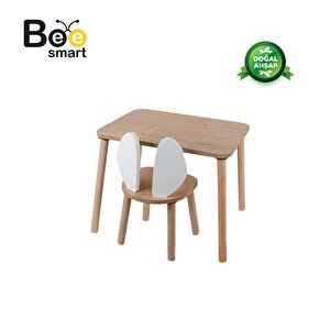 Safir Meşe Çocuk Masa ve 1 Sandalye Set
