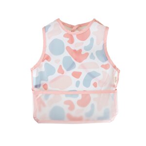Babyjem Leke Tutmaz Giymeli Önlük Pembe