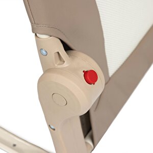 Ekstra Geniş Bebek Güvenlik Deri Yatak Bariyeri 150 cm