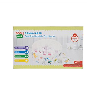 Baskılı Katlanır Top Havuzu Baskılı Katlanır Top Havuzu