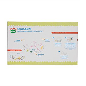 Baskılı Katlanır Top Havuzu Baskılı Katlanır Top Havuzu