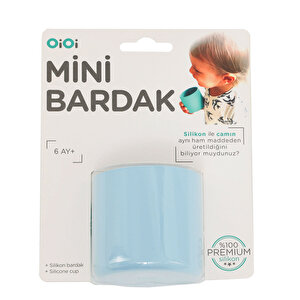 Mini Bardak Mineral Blue