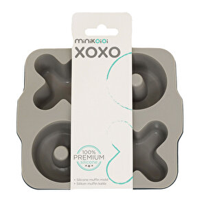 XOXO Muffin Kalıbı Deep Blue Powder Grey XOXO Muffin Kalıbı Deep Blue Powder Grey