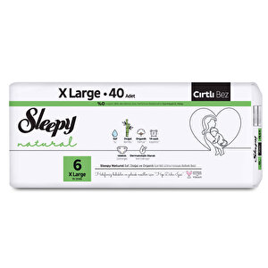 Sleepy Natural İkili Paket 6 Beden 40 Ad