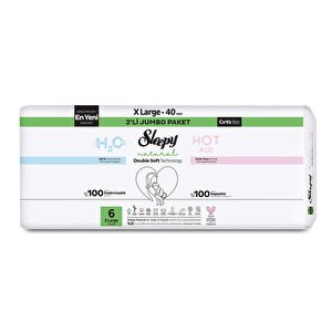 Sleepy Natural İkili Paket 6 Beden 40 Ad Sleepy Natural İkili Paket 6 Beden 40 Ad