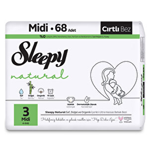 Sleepy Natural İkili Paket 3 Beden 68 Ad
