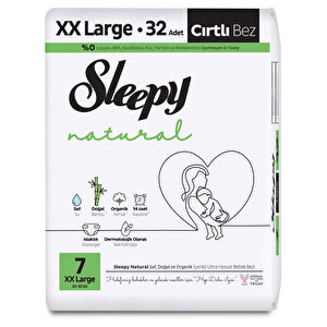 Sleepy Natural İkili Paket 7 Beden 32 Ad