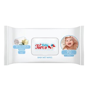Beyaz Sabun Kokulu Bebek Islak Mendil 24 x 90 Adet Beyaz Sabun Kokulu Bebek Islak Mendil 24 x 90 Adet