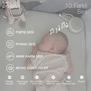 Pışpışlı Beyaz Gürültü Cihazı | Bebek Uyku Cihazı