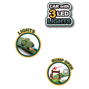 Dinozor Temalı Hareketli Raylar 288 Parça Dinozor Temalı Hareketli Raylar 288 Parça