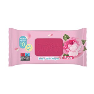 Gül Kokulu Bebek Islak Mendil 24x90 Adet