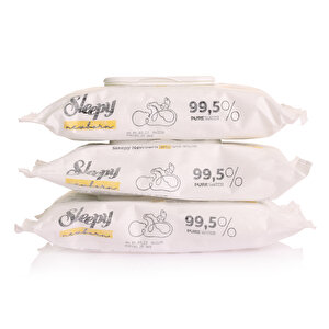 Natural Ultra Hassas Yenidoğan Bebek Islak Mendil 3x40 Adet