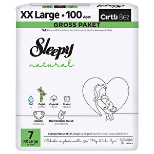 Sleepy Natural 7 Beden 100 Adet