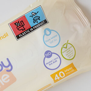 Yenidoğan Islak Mendil 3x40 Adet Yenidoğan Islak Mendil 3x40 Adet