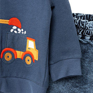 Boy Game Sweatshirt-Pantolon Erkek Bebek