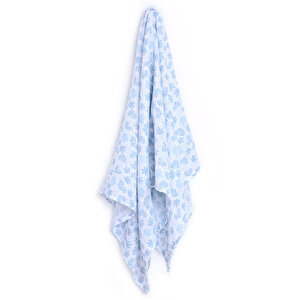 Little Dreams Müslin, Açık Mavi, 100x120