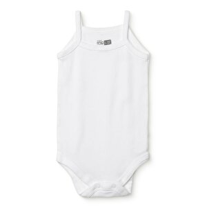 HelloBaby Beyaz İpAskılı Body,Yenidoğan