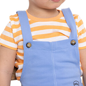 Little Monster Salopet-Tshirt Erkek Bebek Little Monster Salopet-Tshirt Erkek Bebek