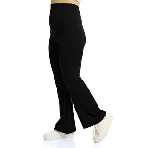 Panelli İspanyol Paça Hamile Tayt Anne Giyim Panelli İspanyol Paça Hamile Tayt Anne Giyim