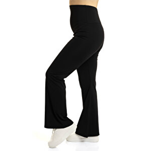 Panelli İspanyol Paça Hamile Tayt Anne Giyim Panelli İspanyol Paça Hamile Tayt Anne Giyim