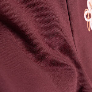 Basic Üç İplik Baskılı Eşofman Alt Kız Bebek