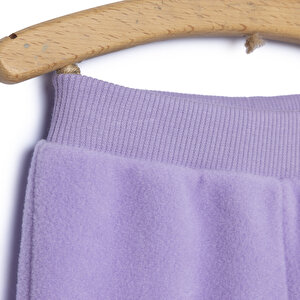 Kız Bebek Polar Pantolon Lastikli Paça Kız Bebek Polar Pantolon Lastikli Paça