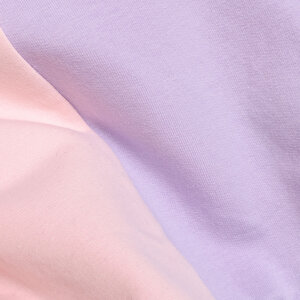 Yenidoğan Renk Bloklu Sweatshirt-Patikli Alt 2li Takım Unisex