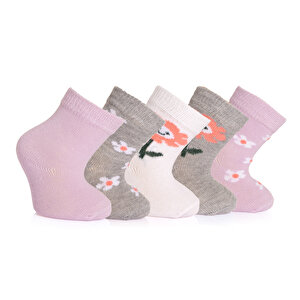HelloBaby Kız 5', Karışık Renkli, 0-6 Ay