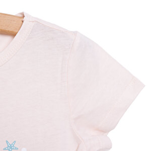 Kız Kısa Kol Pijama Takımı Kız Bebek Kız Kısa Kol Pijama Takımı Kız Bebek