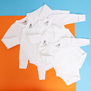 Yenidoğan Uzun Kol Zıbın Body Unisex
