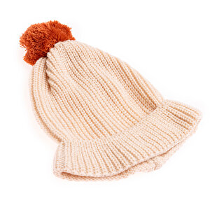 Renkli Ponpon Triko Unisex Bere Unisex Renkli Ponpon Triko Unisex Bere Unisex