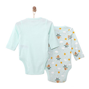 Erkek 2li Uzun Kol Body Erkek Bebek