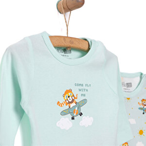 Erkek 2li Uzun Kol Body Erkek Bebek