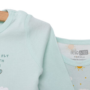 Erkek 2li Uzun Kol Body Erkek Bebek