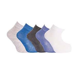 Düz Renkli Erkek 5'li Soket Çorap Erkek Bebek