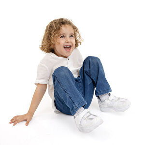 HelloBaby Shirt Teması Erke, Beyaz, 9 Ay