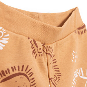 Basic Aslan Baskılı 2li Patiksiz Alt Erkek Bebek