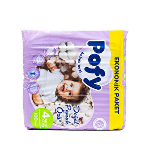 Maxi 4 Numara Bebek Bezi 100 Ad