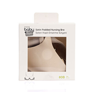 Saten Kaplı Emzirme Sütyeni Anne Giyim