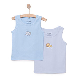HelloBaby 2li Atlet, Açık Mavi, 1 Yaş