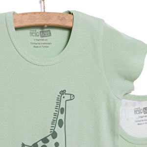 Erkek 2li Kısa Kol Body Erkek Bebek