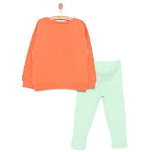 Prenscess Kız Sweatshirt - Tayt Kız Bebek Prenscess Kız Sweatshirt - Tayt Kız Bebek