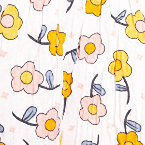 Flowers Kız Tshirt-Şort Kız Bebek